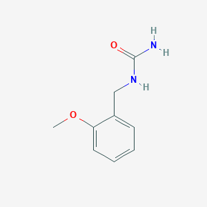 molecular formula C9H12N2O2 B2411249 [(2-Methoxyphenyl)methyl]urea CAS No. 99362-55-7