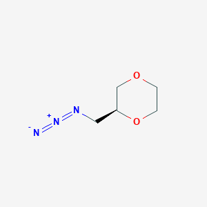 (2S)-2-(azidomethyl)-1,4-dioxane