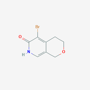 5-Bromo-1,3,4,7-tetrahydropyrano[3,4-c]pyridin-6-one