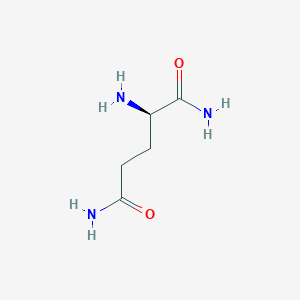 molecular formula C5H11N3O2 B2411265 D-glutaminamide CAS No. 110926-64-2
