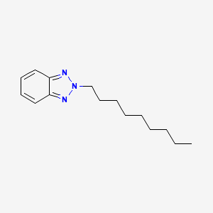 molecular formula C15H23N3 B2411337 2-Nonyl-2H-1,2,3-benzotriazole CAS No. 71800-83-4