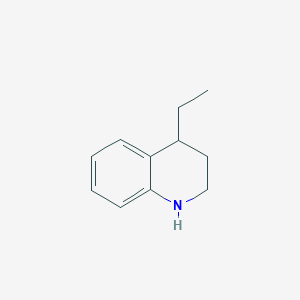 molecular formula C11H15N B2411686 4-Ethyl-1,2,3,4-tetrahydroquinoline CAS No. 22494-02-6