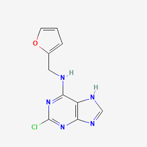 2-Chloro-N6-furfuryladenine