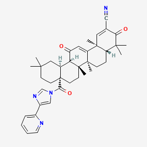 molecular formula C39H46N4O3 B2411796 CDDO-2P-Im 