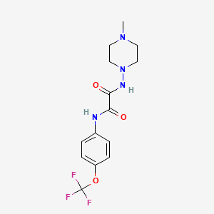 N1-(4-methylpiperazin-1-yl)-N2-(4-(trifluoromethoxy)phenyl)oxalamide