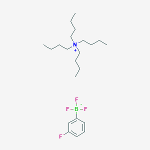 Tetrabutylazanium; trifluoro(3-fluorophenyl)boranuide