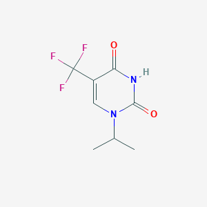 1-Isopropyl-5-(trifluoromethyl)pyrimidine-2,4(1H,3H)-dione