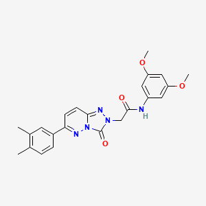 N-(3,5-dimethoxyphenyl)-2-(6-(3,4-dimethylphenyl)-3-oxo-[1,2,4]triazolo[4,3-b]pyridazin-2(3H)-yl)acetamide