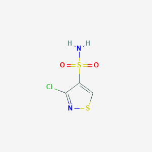 3-Chloroisothiazole-4-sulfonamide