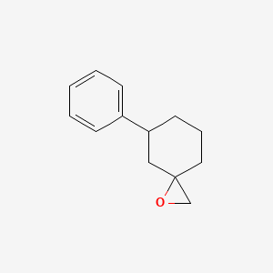 molecular formula C13H16O B2412209 5-Phenyl-1-oxaspiro[2.5]octane CAS No. 341030-11-3