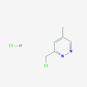 3-(Chloromethyl)-5-methylpyridazine HCl