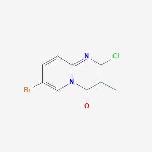 7-Bromo-2-chloro-3-methyl-4H-pyrido[1,2-a]pyrimidin-4-one