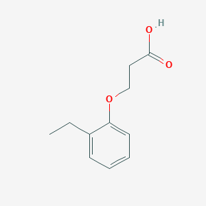 molecular formula C11H14O3 B2412297 3-(2-Ethylphenoxy)propanoic acid CAS No. 938125-47-4