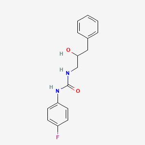 1-(4-Fluorophenyl)-3-(2-hydroxy-3-phenylpropyl)urea