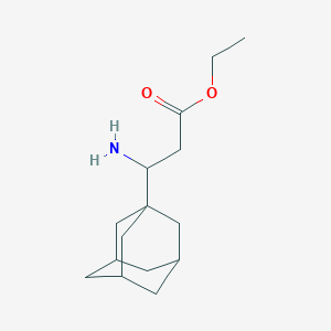 Ethyl 3-(1-adamantyl)-3-aminopropanoate