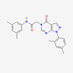 N-(3,5-dimethylphenyl)-2-[1-(2,4-dimethylphenyl)-4-oxopyrazolo[3,4-d]pyrimidin-5-yl]acetamide