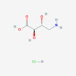 (2R,3R)-4-Amino-2,3-dihydroxybutanoic acid;hydrochloride