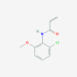 molecular formula C10H10ClNO2 B2412655 N-(2-Chloro-6-methoxyphenyl)prop-2-enamide CAS No. 2361658-02-6