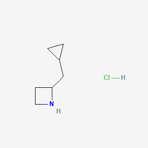 2-(Cyclopropylmethyl)azetidine;hydrochloride