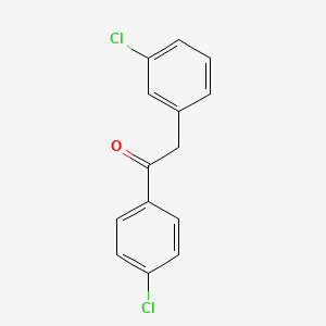 Ethanone, 2-(3-chlorophenyl)-1-(4-chlorophenyl)-