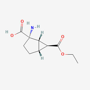(1S,2S,5R,6S)-2-amino-6-ethoxycarbonylbicyclo[3.1.0]hexane-2-carboxylic acid