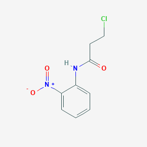 3-chloro-N-(2-nitrophenyl)propanamide