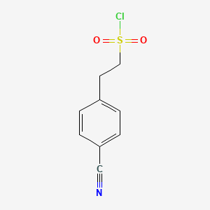2-(4-Cyanophenyl)ethanesulfonyl chloride