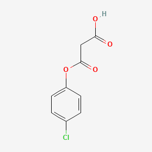 3-(4-Chlorophenoxy)-3-oxopropanoic acid