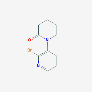 1-(2-Bromopyridin-3-yl)piperidin-2-one