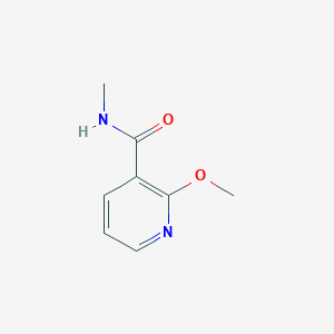 molecular formula C8H10N2O2 B2412817 2-甲氧基-N-甲基吡啶-3-甲酰胺 CAS No. 1208461-39-5