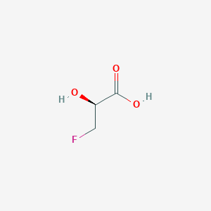 molecular formula C3H5FO3 B2412849 (2S)-3-氟-2-羟基丙酸 CAS No. 97643-52-2