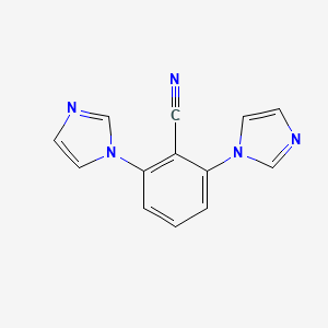 2,6-di(1H-imidazol-1-yl)benzenecarbonitrile