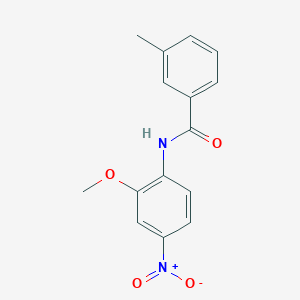 N-(2-methoxy-4-nitrophenyl)-3-methylbenzamide