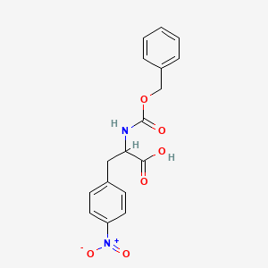 molecular formula C17H16N2O6 B2412888 Z-D-Phe(4-NO2)-OH CAS No. 82611-60-7