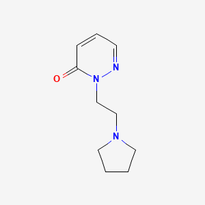 2-[2-(Pyrrolidin-1-yl)ethyl]-2,3-dihydropyridazin-3-one
