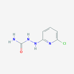 molecular formula C6H7ClN4O B2412965 [(6-chloropyridin-2-yl)amino]urea CAS No. 320415-91-6