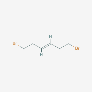 molecular formula C6H10Br2 B024130 (3E)-1,6-Dibromo-3-hexene CAS No. 59533-63-0
