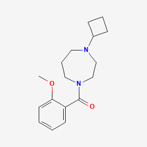 (4-Cyclobutyl-1,4-diazepan-1-yl)(2-methoxyphenyl)methanone