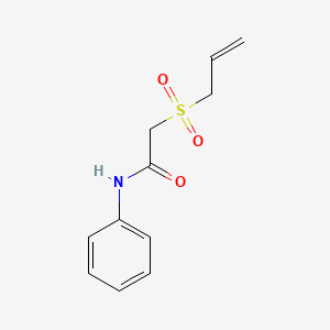 N-phenyl-2-(prop-2-en-1-ylsulfonyl)acetamide