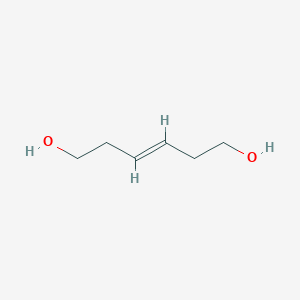 molecular formula C6H12O2 B024131 (3E)-3-Hexene-1,6-diol CAS No. 71655-17-9