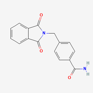 4-[(1,3-Dioxoisoindol-2-yl)methyl]benzamide