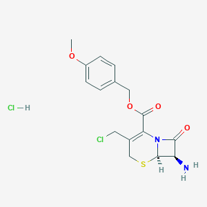 7-Amino-3-chloromethyl-3-cephem-4-carboxylic acid p-methoxybenzyl ester hydrochloride