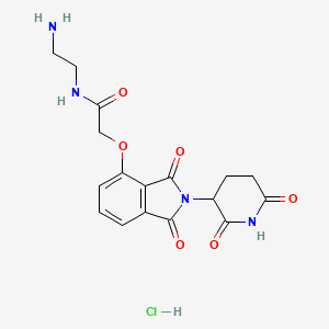 Thalidomide 4'-oxyacetamide-alkyl-C2-amine (hydrochloride)