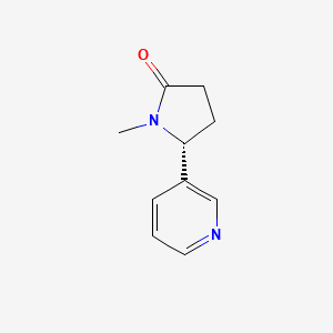molecular formula C10H12N2O B2413280 R-(+)-Cotinine CAS No. 32162-64-4; 486-56-6