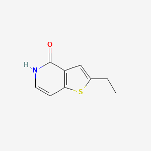 molecular formula C9H9NOS B2413346 2-ethyl-4H,5H-thieno[3,2-c]pyridin-4-one CAS No. 502649-36-7