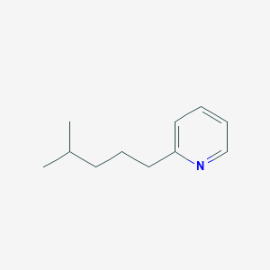 molecular formula C11H17N B2413517 2-(4-Methylpentyl)pyridine CAS No. 79562-38-2