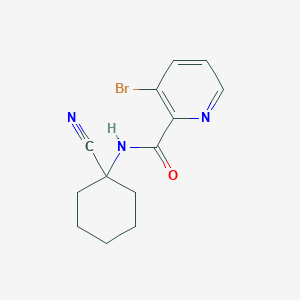3-Bromo-N-(1-cyanocyclohexyl)pyridine-2-carboxamide