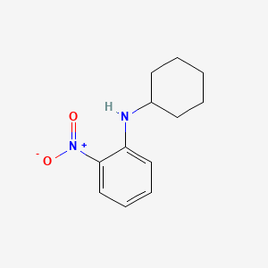 molecular formula C12H16N2O2 B2413692 N-cyclohexyl-2-nitroaniline CAS No. 6373-71-3