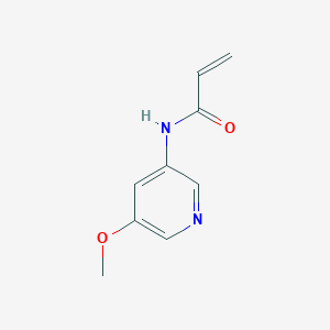 molecular formula C9H10N2O2 B2413708 N-(5-Methoxypyridin-3-yl)prop-2-enamide CAS No. 2361657-91-0