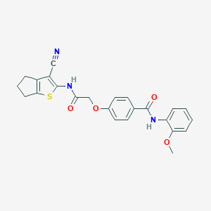 molecular formula C24H21N3O4S B241378 MFCD05744286 